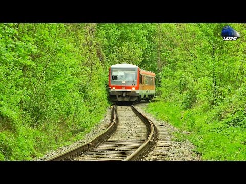 Automotor Duewag VT628 525-7 DMU IRC in Defileul Crisului Repede`s Canyon - 01 May 2017