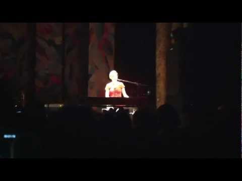 Missy Higgins forgetting the words to Any Day Now