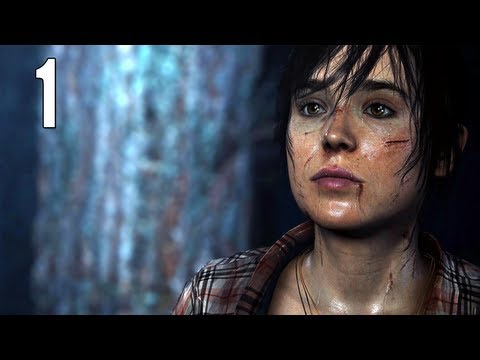 Beyond: Two Souls Gameplay Walkthrough - Part 1 "The Experiment" (Let's Play, Playthrough)
