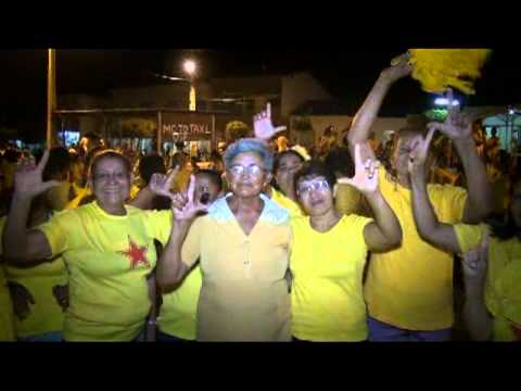 Passeata das mulheres da Naçao Amarela em Custodia! 06/09/2012