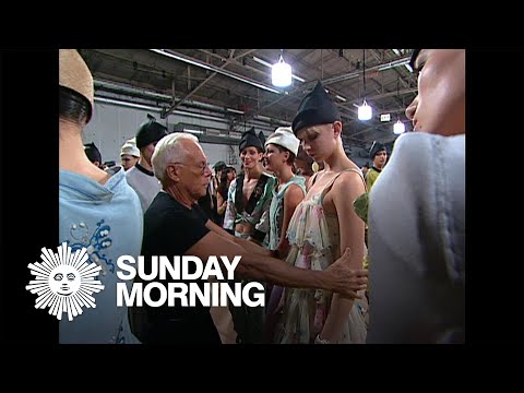 From the archives: Fashion designer Giorgio Armani