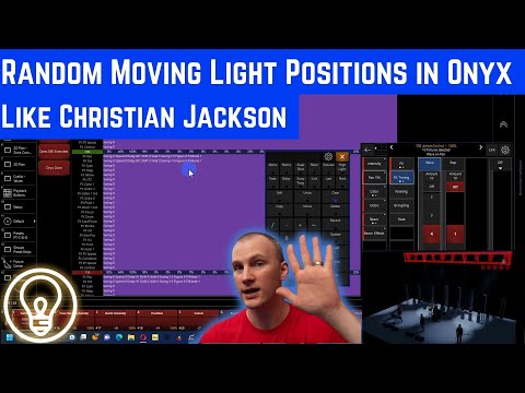 How to Build Random Moving Light Positions Like Christian Jackson in ONYX