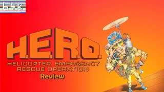 H.E.R.O. (Commodore 64 ) Review