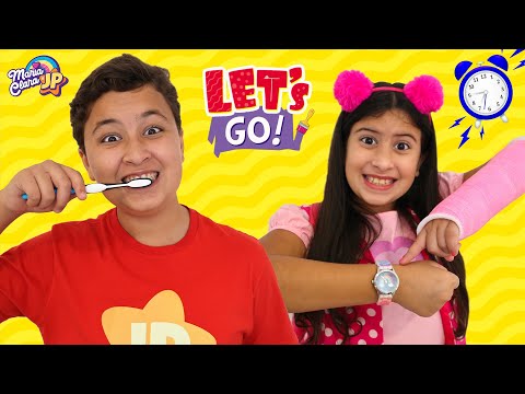 Está na hora de ir pra escola ♫ Música Maria Clara e JP | Put on your shoes song