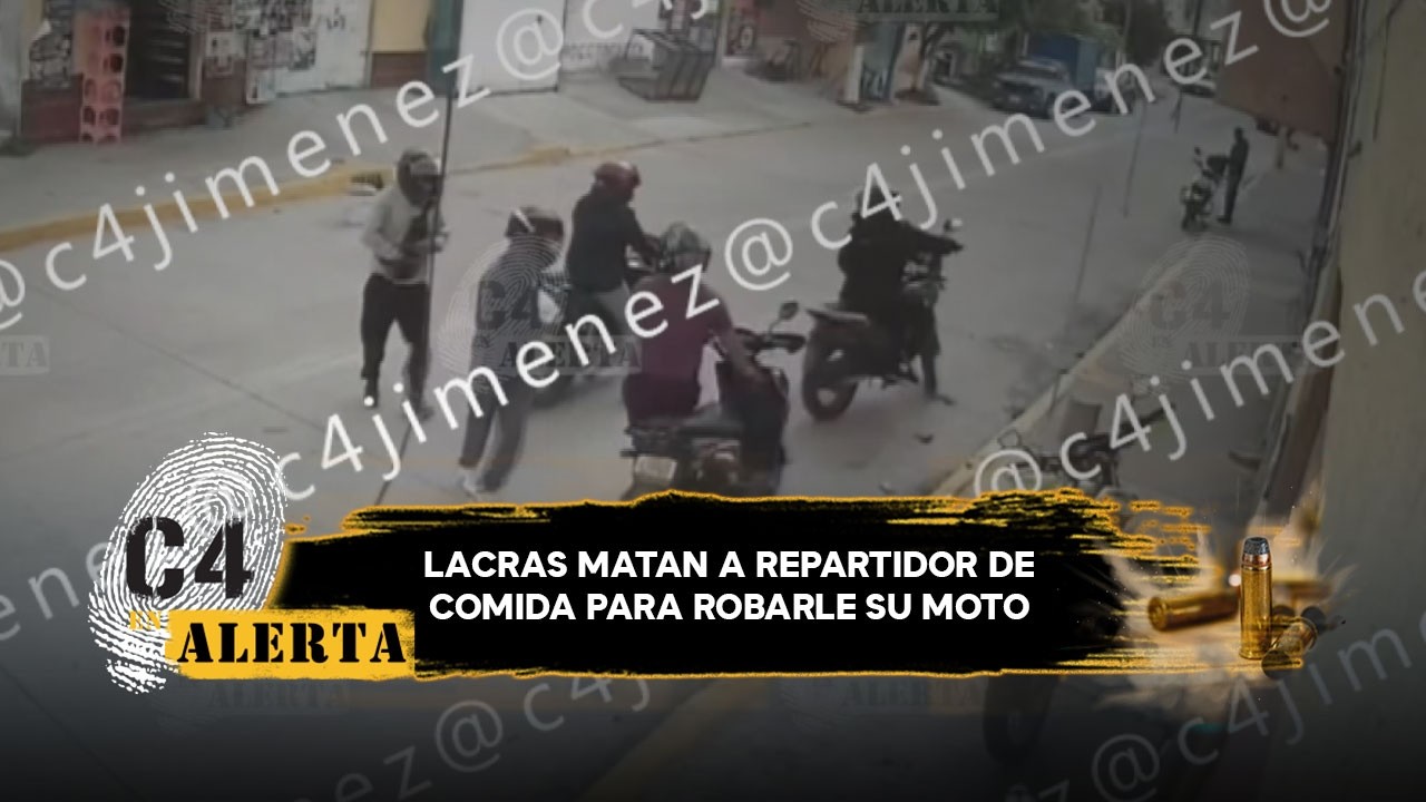 Asesinan a Hugo, repartidor, para robarle una motoneta afuera de su casa en Edomex