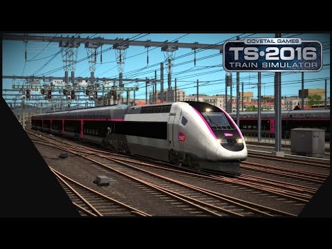 [Train Simulator 2016] LGV MED | Marseille - Avignon | TGV Carmillon