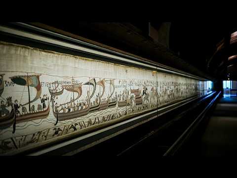El Tapiz de Bayeux llega al British Museum casi 1.000 años después de la conquista normanda