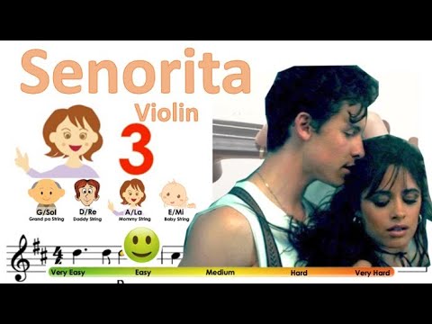 Señorita easy violin tutorial