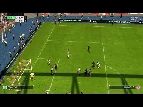 EA SPORTS FC 24 Seasons Mode Celtic Vs Bayer Equalizer Counter Attack Goal..