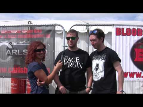 The Face of Ruin interview @ Bloodstock Festival 2016