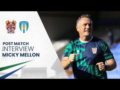 Post Match | Micky Mellon (Colchester United)