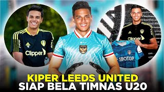 DANI VAN DEN HEUVEL KIPER LEEDS YANG AKAN JADI PESAING CAHYA SUPRIADI DI TIMNAS U20