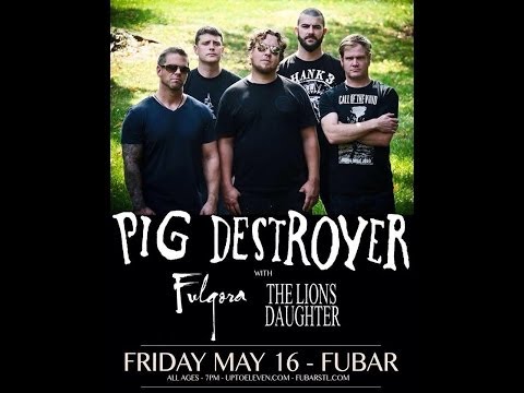 Pig Destroyer || LIVE || FULL SET || Fubar || St. Louis, MO || 5/16/2014 || MULTI-ANGLE || HD