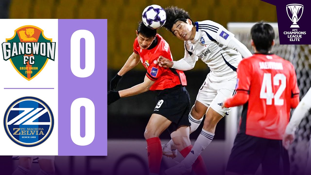 Gangwon vs Machida Zelvia Highlights