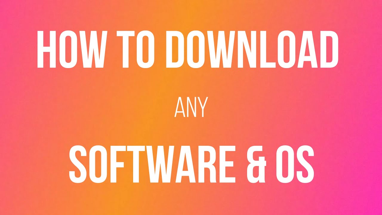 How to Download any Software & Operating System FREE #Shorts
