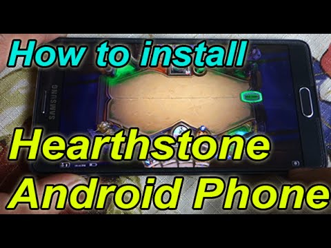 comment installer hearthstone android