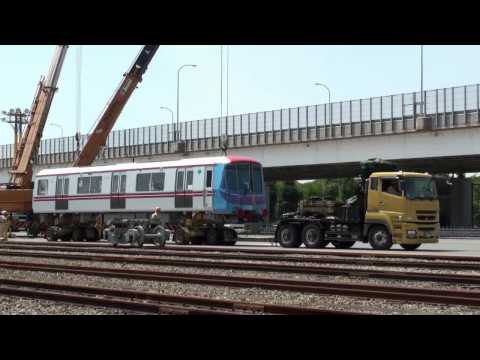 2011.08.28 Toei new train referral crane trailer.mp4