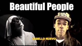 Sia Ft Wiz Khalifa - Beautiful People  (Subtitulada )(Audio Oficial)