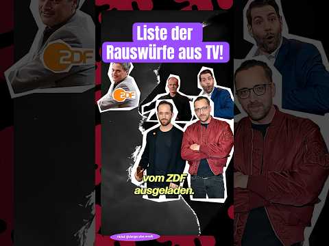 Danger Dan & Igor Levit rausgekickt: Die härtesten TV-Rauswürfe aller Zeiten #ZDF #dieanstalt