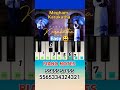 Megham Karukatha Bgm Piano Notes Slow Easy Shorts
