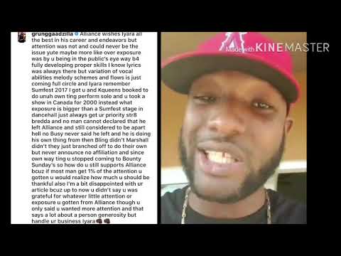 Iyara Diss Bounty Killer & Explains Why He Really Left Alliance