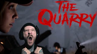 INSERT WEREWOLF RIPPING OFF SHIRT MEME! THE QUARRY