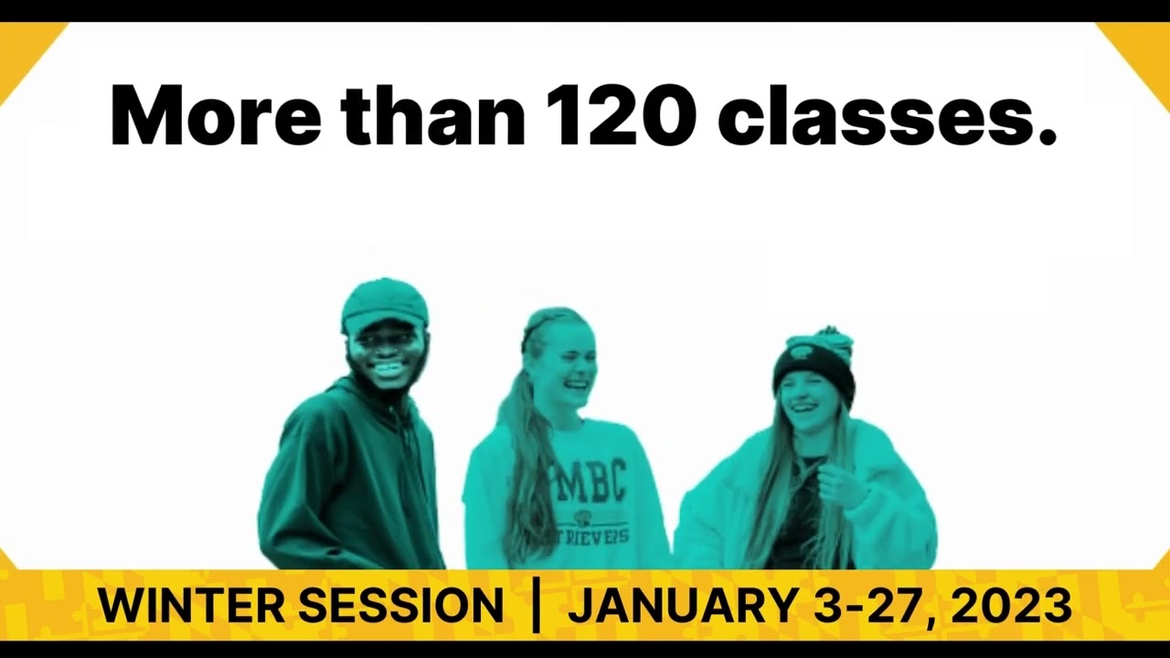 Register for UMBC Winter Session 2023