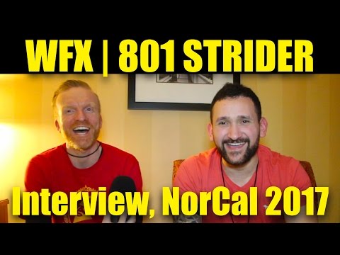 WFX | 801 STRIDER SFV INTERVIEW (you can use question timestamps below), NCR 2017