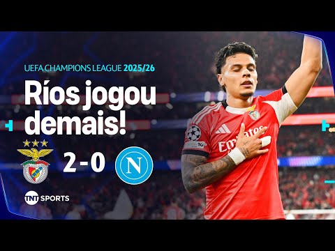 Gols e lances de Benfica x Napoli