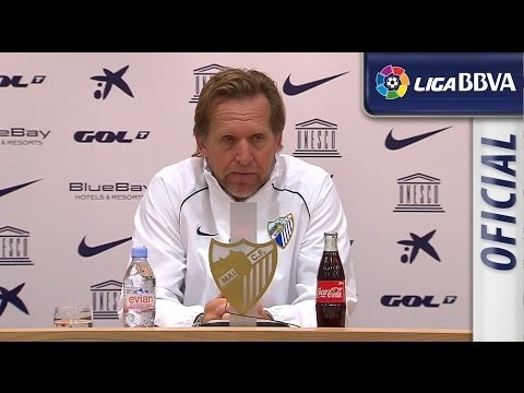 Rueda de Prensa de Schuster tras el Málaga CF (0-0) Valencia CF - HD
