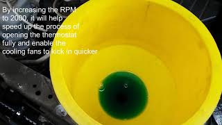 (Honda Civic) Using a Spill Free Funnel to bleed the coolant system - Part 2