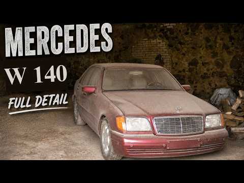 Thumbnail for Deep Cleaning Mercedes Benz W140 - Exterior  Detail by Mercedes-Benz W140, Mercedes-Benz, Car