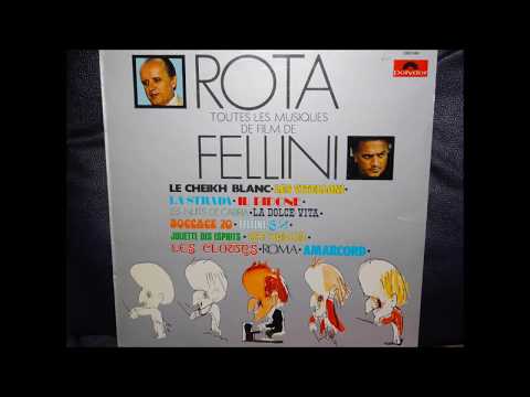 Nino Rota [arr. & dir. Carlo Savina] - scores for Fellini part 1 (1974, Vinyl)