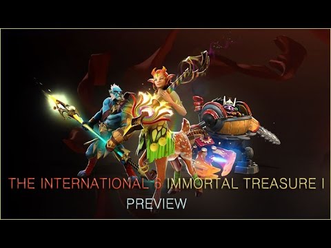 The International 2016 Battle Pass Immortal Treasure I Preview — Dota 2