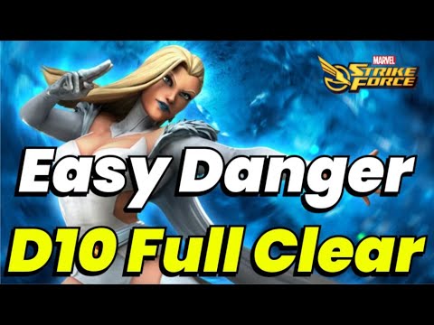 DANGER ROOM SECRETS! D10 EASY CLEAR! DO NOT USE F4! HELLFIRE LFG! SEP 2025 | MARVEL Strike Force