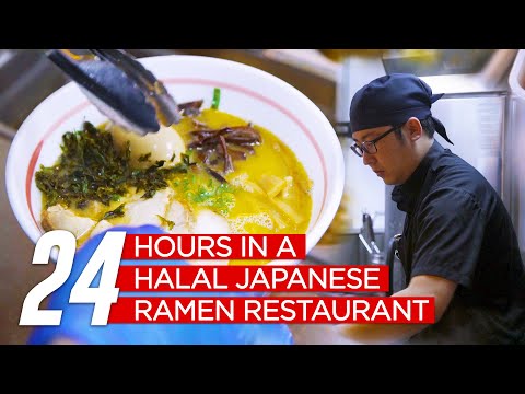 24 horas em um restaurante Halal de Ramen Japonês: ICHIKOKUDO