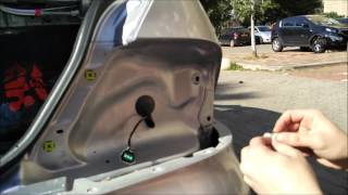 מיצובישי לנסר (9) קלאסיק פירוק פנס אחורי והחלפת קליפסים