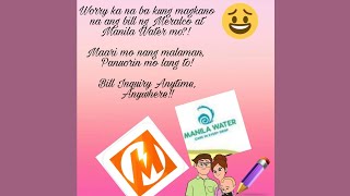 HOW TO CHECK YOUR MERALCO BILL & WATER BILL ONLINE?