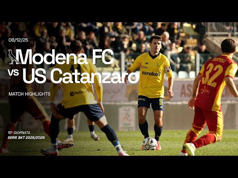 Highlights Serie BKT: Modena - Catanzaro 1-2