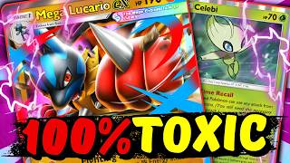 THIS MEGA LUCARIO EX TECH IS DISGUSTING | Pokemon TCG Pocket
