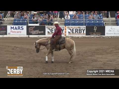 SJR Talkin Diamonds shown by Corey D  Cushing - 2021 DT Horses Western Derby-Open Derby FINALS, Rein