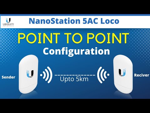 Ubiquiti NanoStation AC Loco Bridge, Point To Point Setup