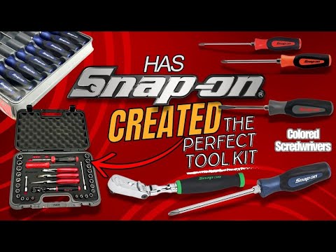 Snap On Made The Perfect Tool Kit For Your Truck, Colored Screwdrivers And New Locking Flex Heads