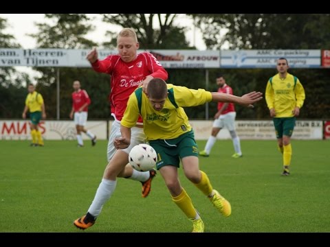 Voetbalwedstrijd Rood-Wit 4 - Grenswachters 2