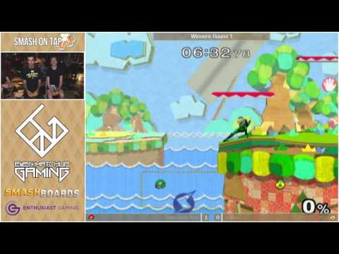 Smash On Tap 8 - Sedimentary Rock (Samus) vs Greener (Sheik) - SSBM Winners Bracket
