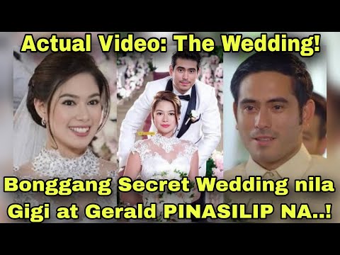 NAKAKAKILIG na KASALANG naganap kina Gigi Dela Lana at Gerald Anderson ISINAPUBLIKO NA!