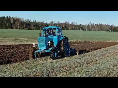 MTZ-82L Belarus (1989) kündmine/ ploughing/ пахота