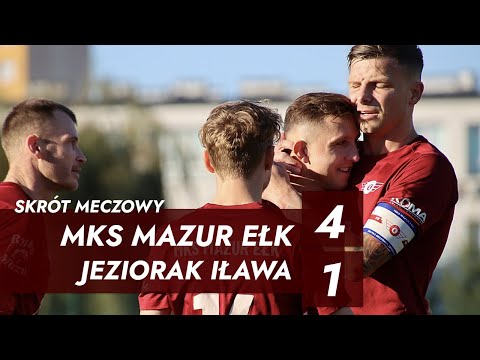 Skrót meczu | Mazur Ełk - Jeziorak Iława 4:1 (3:0) | forBET IV liga
