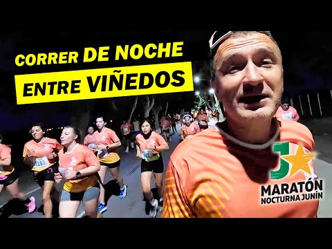 Correr de Noche entre Viñedos: Charlas al Trote en la Carrera Nocturna de Junín, Mendoza 🍇