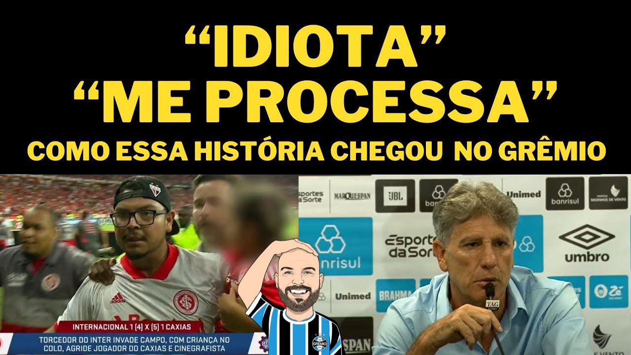 COMO ESSA HISTÓRIA CHEGOU NO GRÊMIO | COLETIVA RENATO.